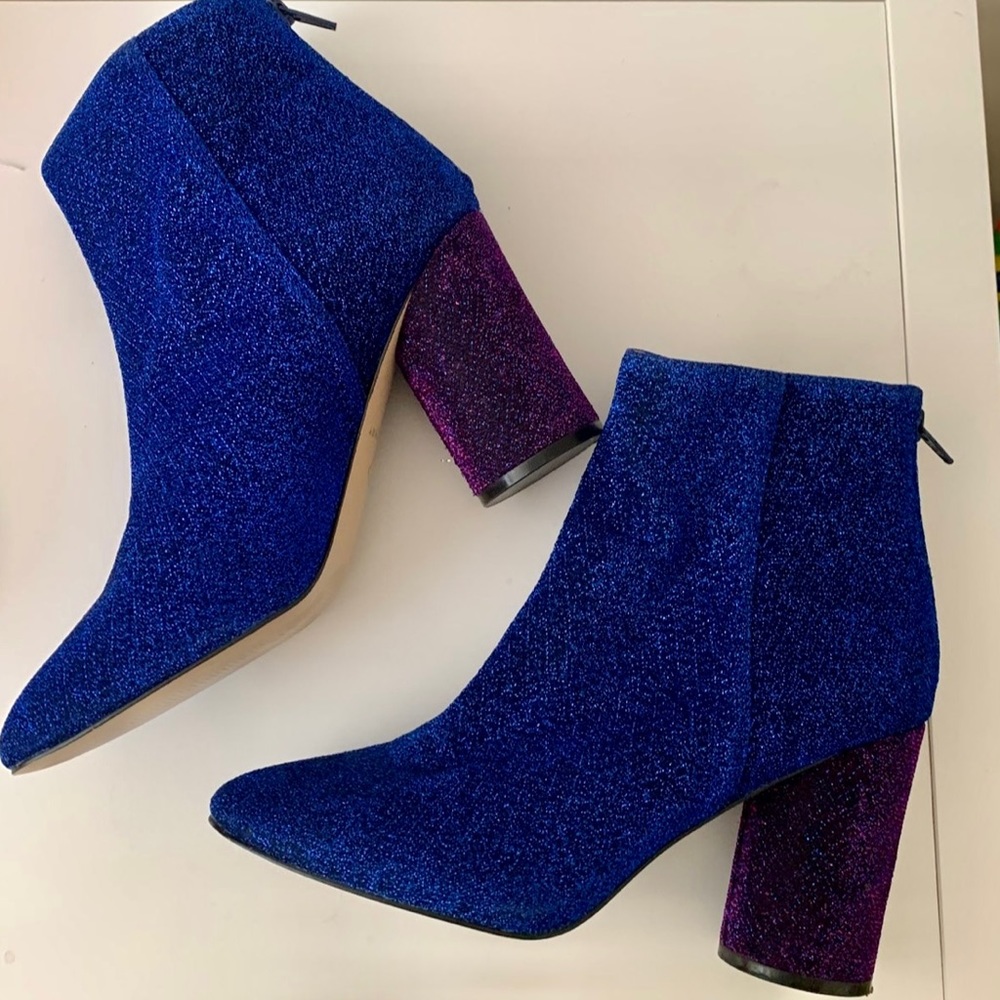 Katy Perry sparkle ankle boots